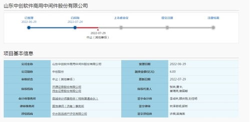 中創股份科創板IPO遭中止審核，證券服務機構被立案調查引發連鎖反應